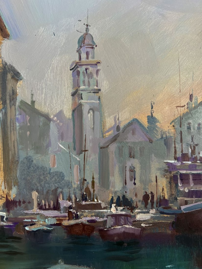 Oil painting Walking tour of the Venetian city Yuriy Suprunchuk - 6