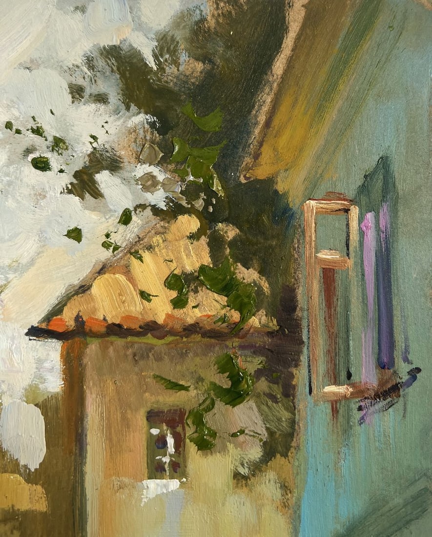 Oil painting Fresh air from the streets Yuriy Suprunchuk - 4