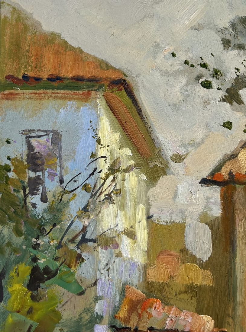 Oil painting Fresh air from the streets Yuriy Suprunchuk - 5