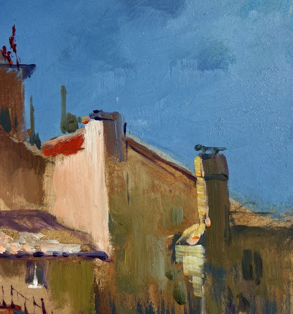 Oil painting Shadows of City Life Yuriy Suprunchuk - 4