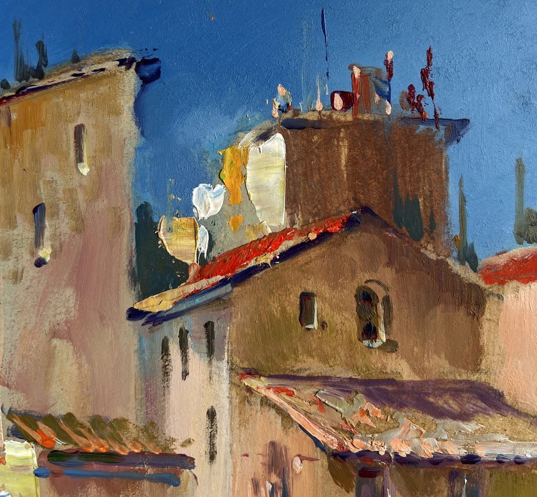 Oil painting Shadows of City Life Yuriy Suprunchuk - 5