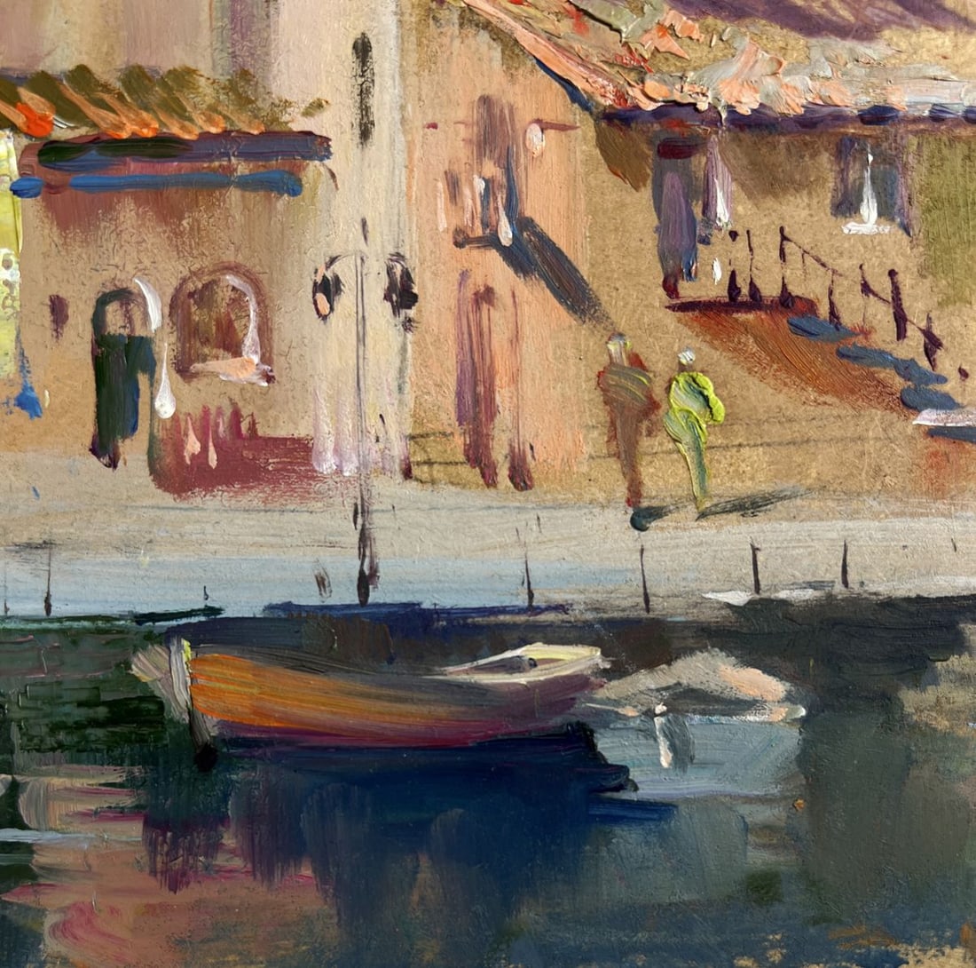Oil painting Shadows of City Life Yuriy Suprunchuk - 8
