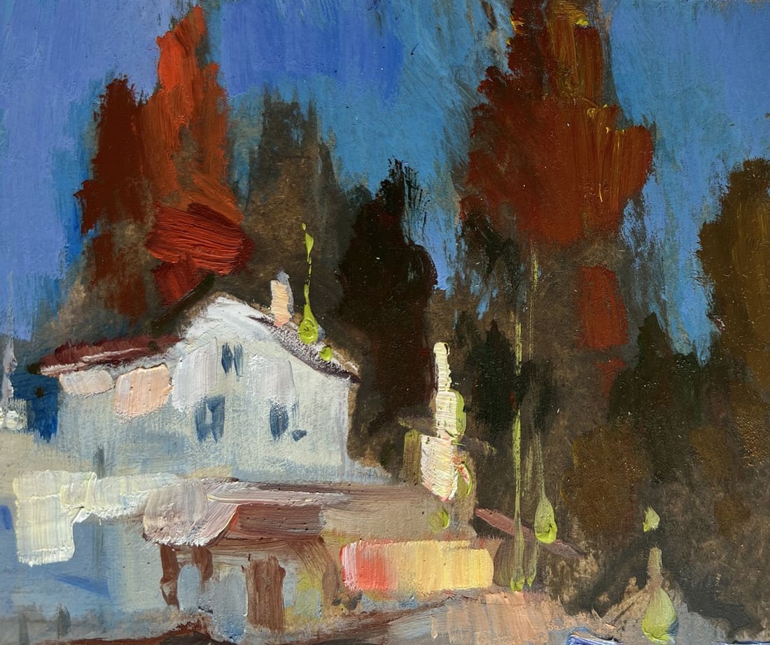 Oil painting Coastal peace Yuriy Suprunchuk - 5