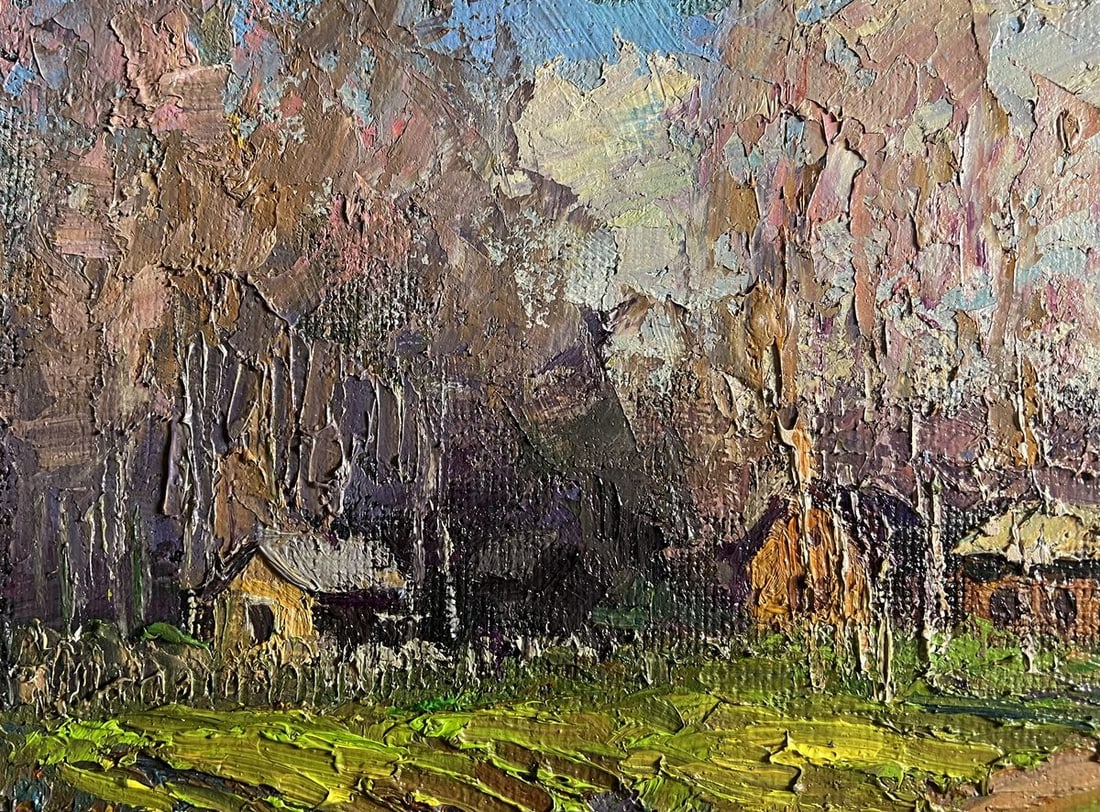 Oil painting The fragrant nature of spring Boris Serdyuk - 4