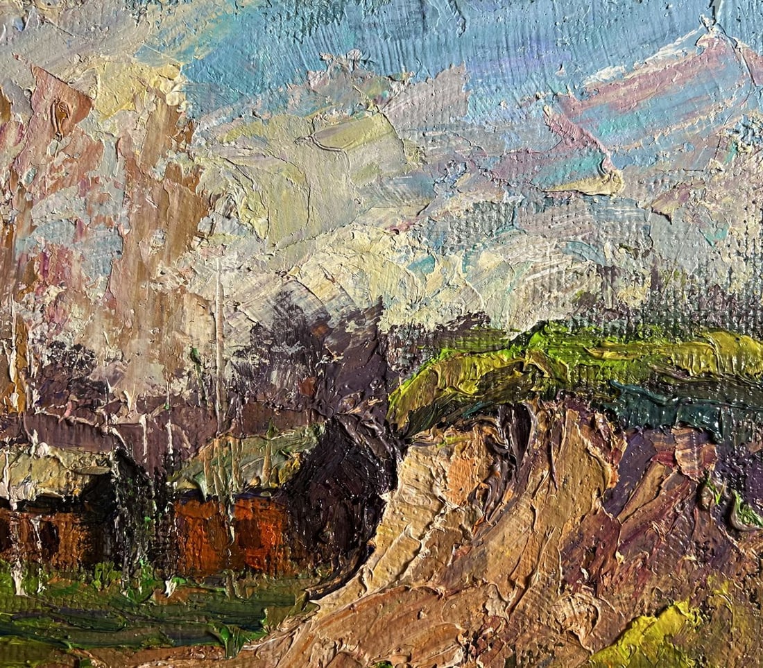 Oil painting The fragrant nature of spring Boris Serdyuk - 6