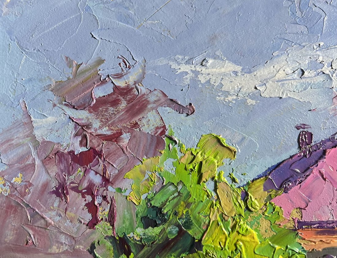 Oil painting Cherry blossom Boris Serdyuk - 4