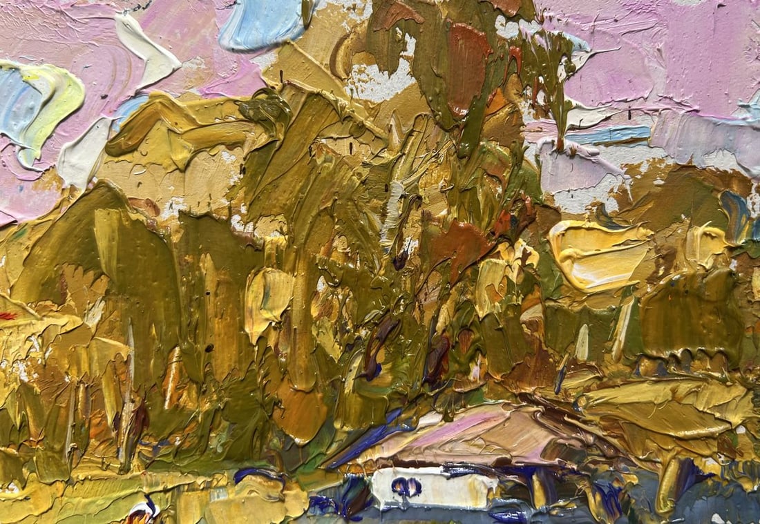 Oil painting Ducklings are splashing Oksana Kalenyuk - 6