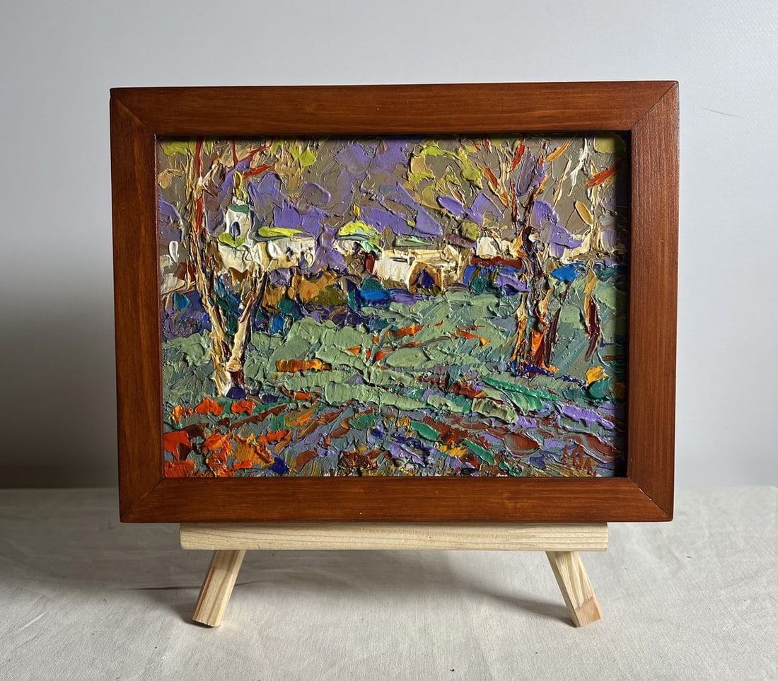 Oil painting Amazing evening Alex Kalenyuk (1 of 10)