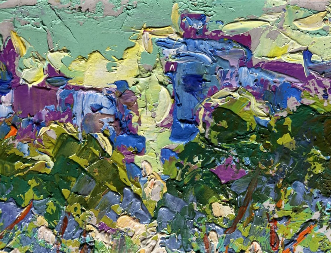 Oil painting Morning city life Alex Kalenyuk - 4