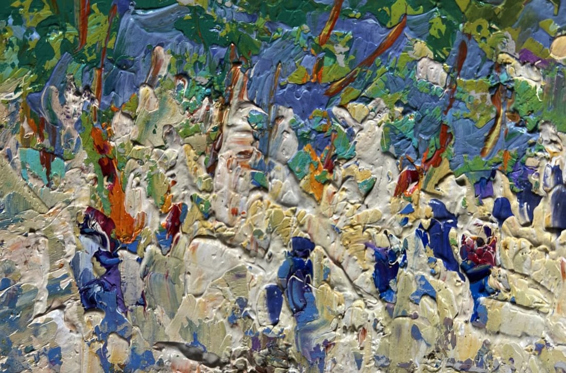 Oil painting Morning city life Alex Kalenyuk - 6
