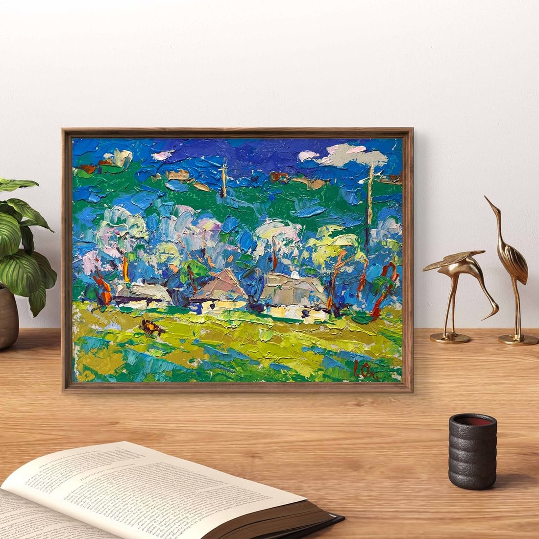 Oil painting Spring morning Alex Kalenyuk - 5