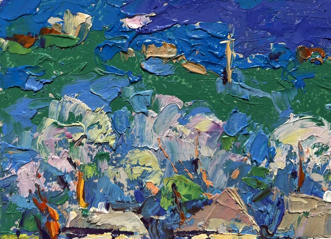 Oil painting Spring morning Alex Kalenyuk - 6