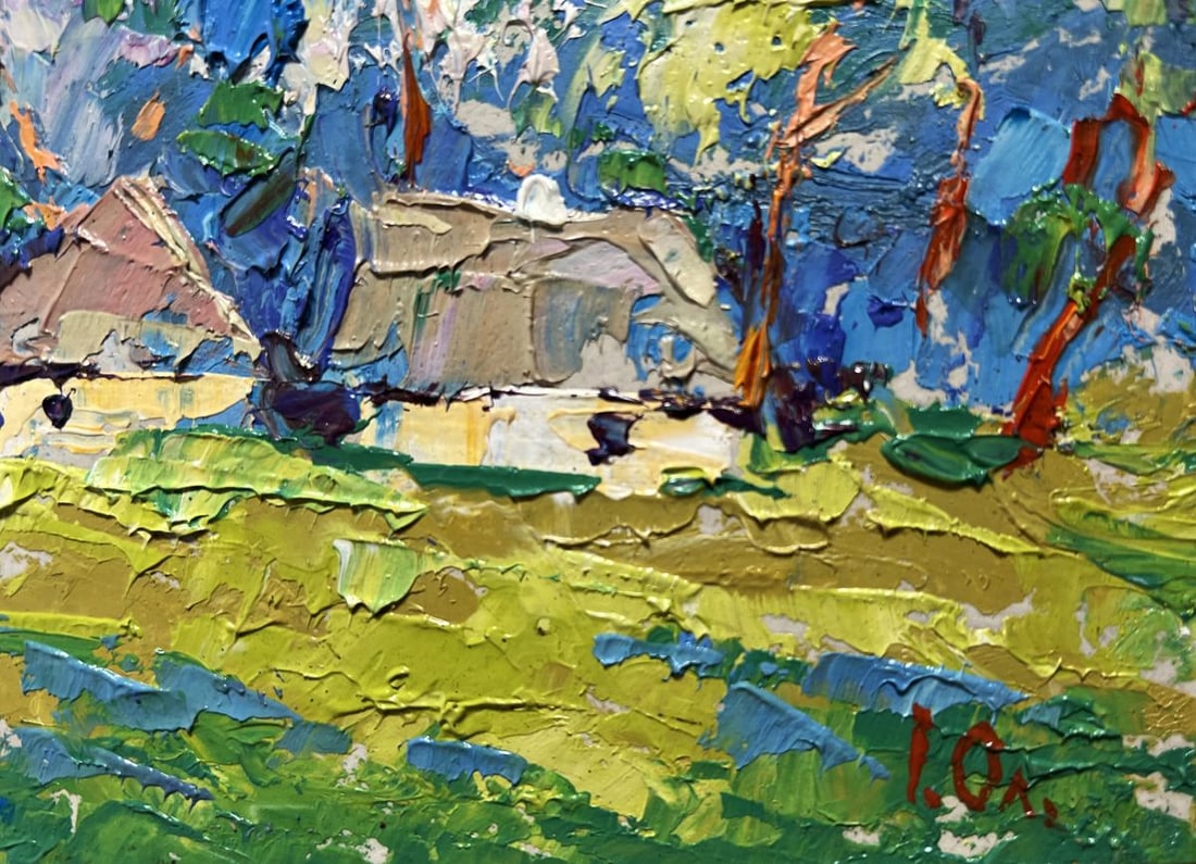 Oil painting Spring morning Alex Kalenyuk - 8