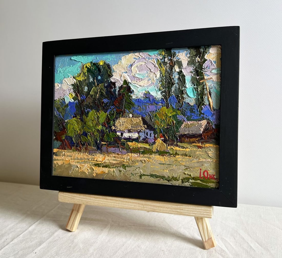 Oil painting Light summer breeze Oksana Kalenyuk - 2