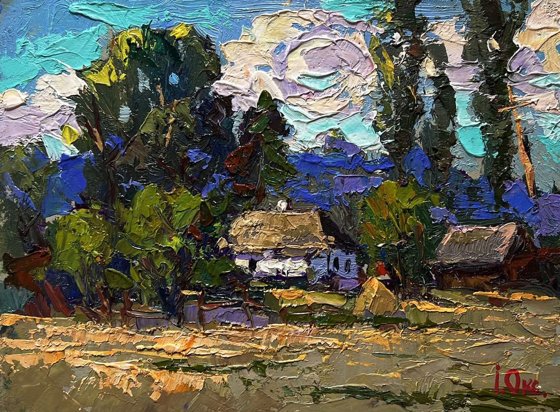 Oil painting Light summer breeze Oksana Kalenyuk - 3