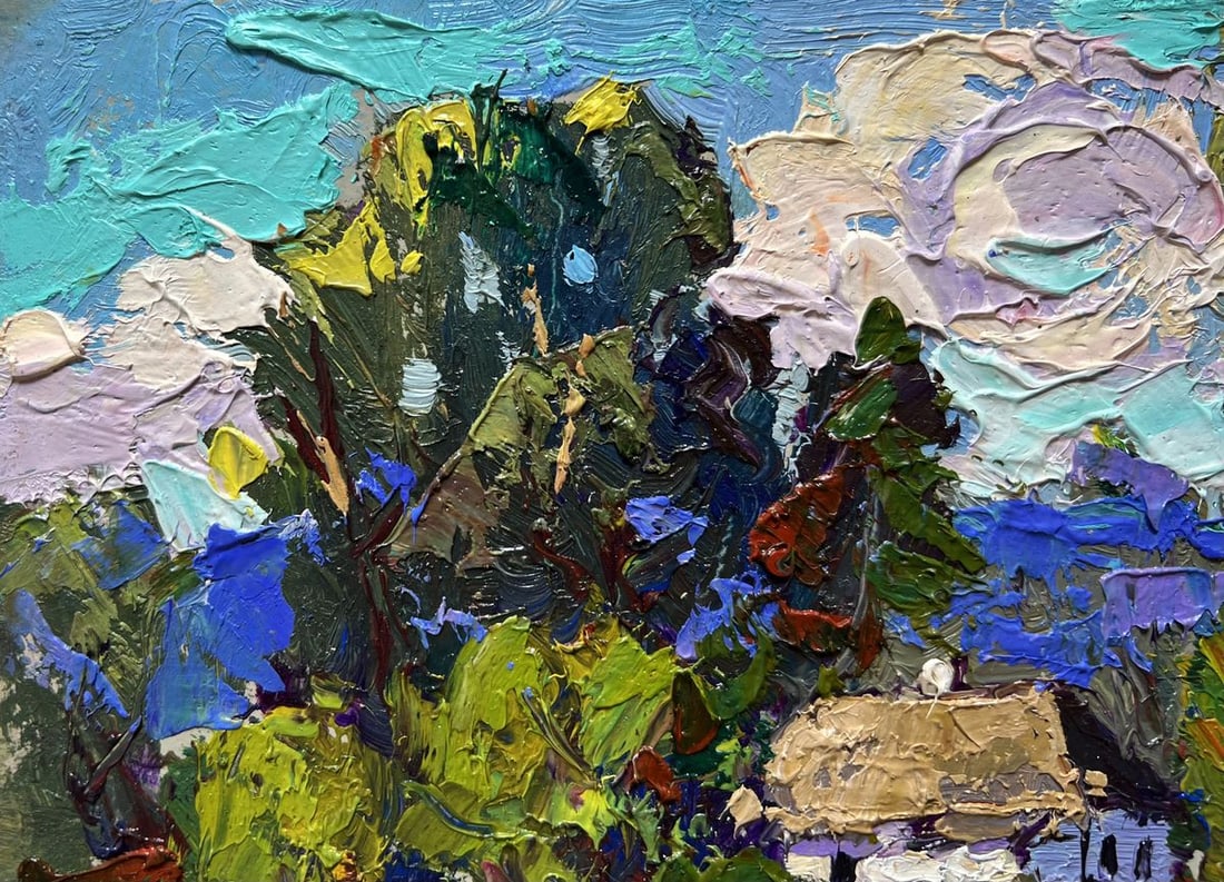 Oil painting Light summer breeze Oksana Kalenyuk - 4