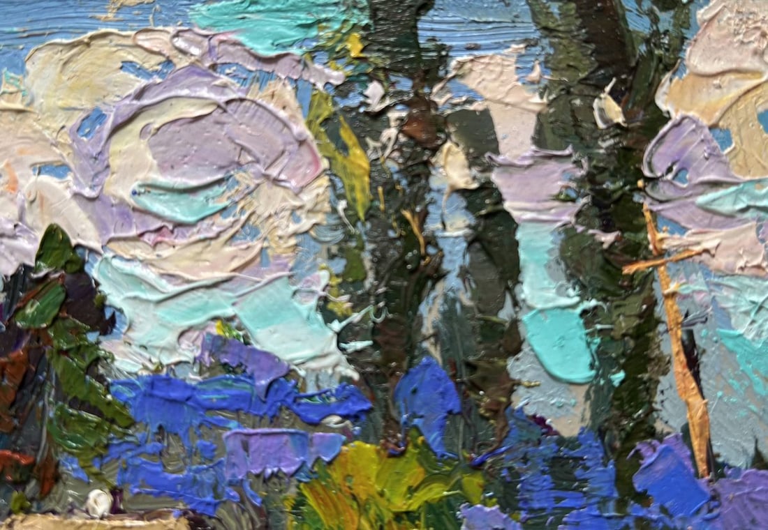 Oil painting Light summer breeze Oksana Kalenyuk - 6