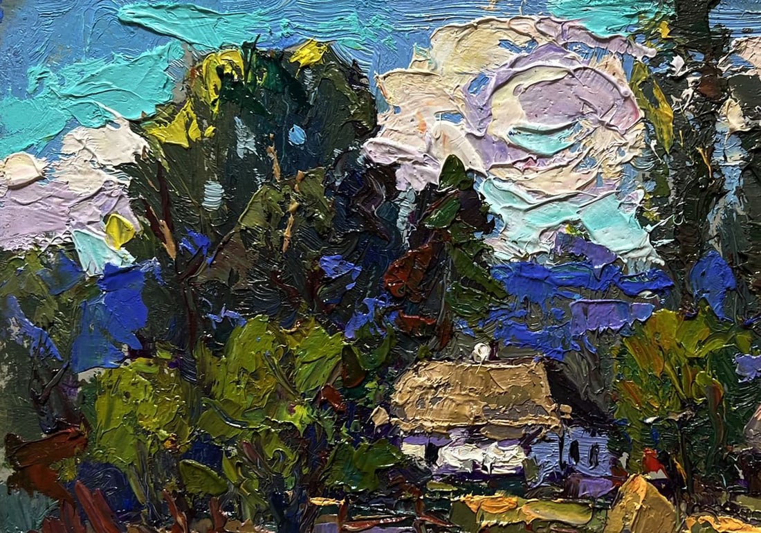 Oil painting Light summer breeze Oksana Kalenyuk - 7