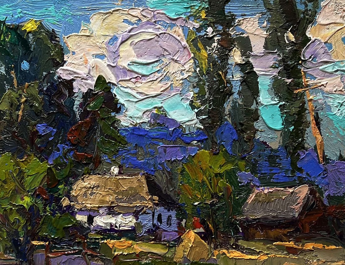 Oil painting Light summer breeze Oksana Kalenyuk - 8