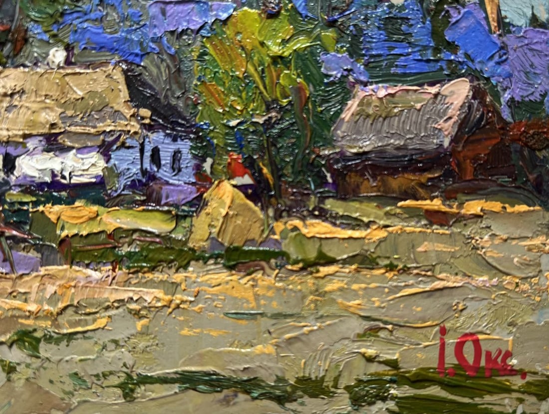 Oil painting Light summer breeze Oksana Kalenyuk - 9