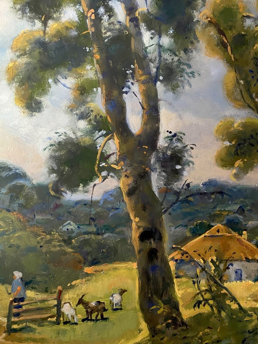 Oil painting Landscape with trees Litvinov Oleg Arkad'yevich - 4