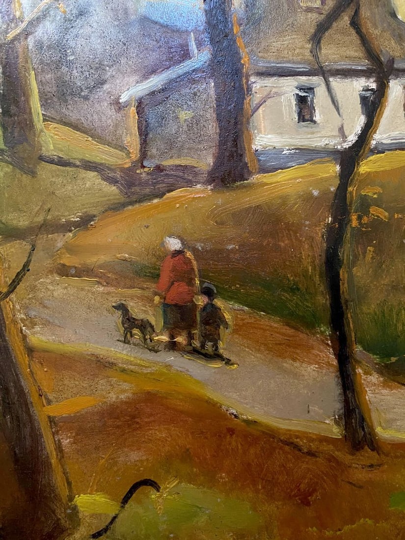 Oil painting Late fall Litvinov Oleg Arkad'yevich - 5
