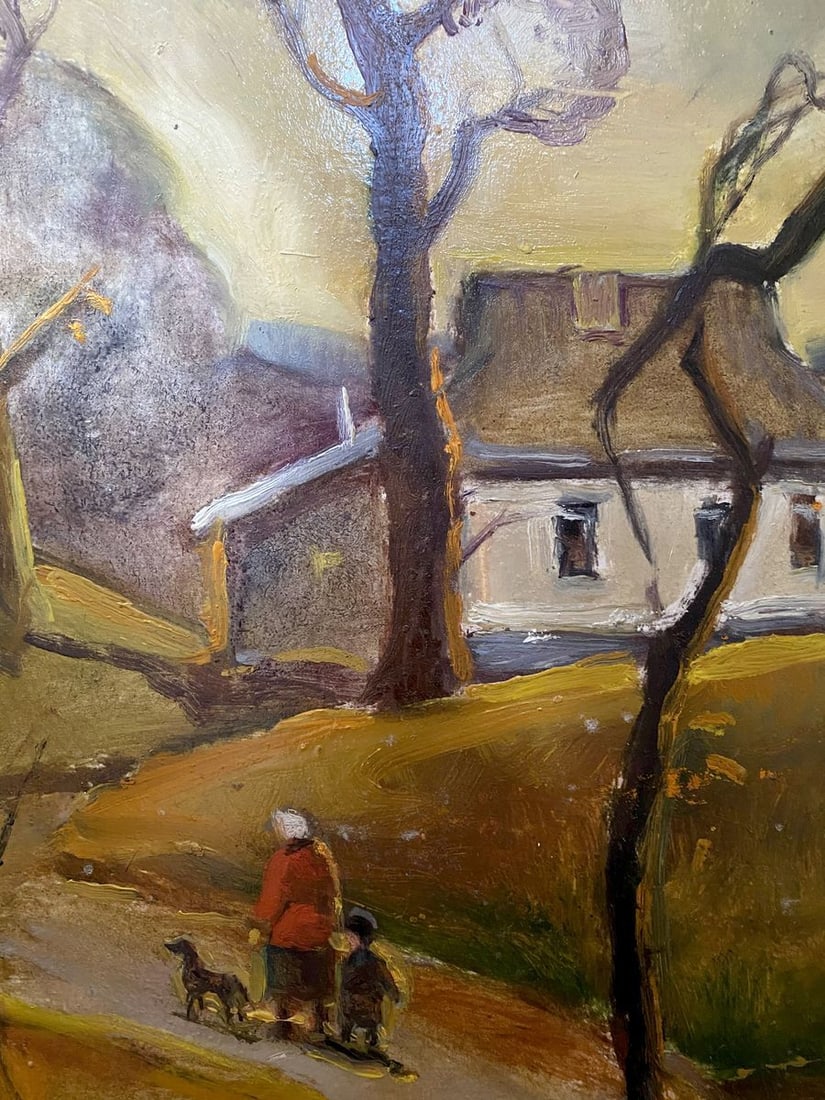 Oil painting Late fall Litvinov Oleg Arkad'yevich - 6