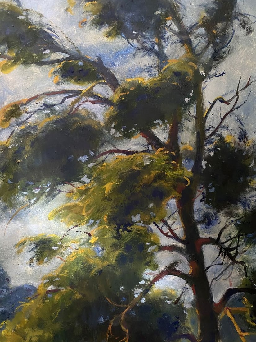 Oil painting Before the rain Litvinov Oleg Arkad'yevich - 8