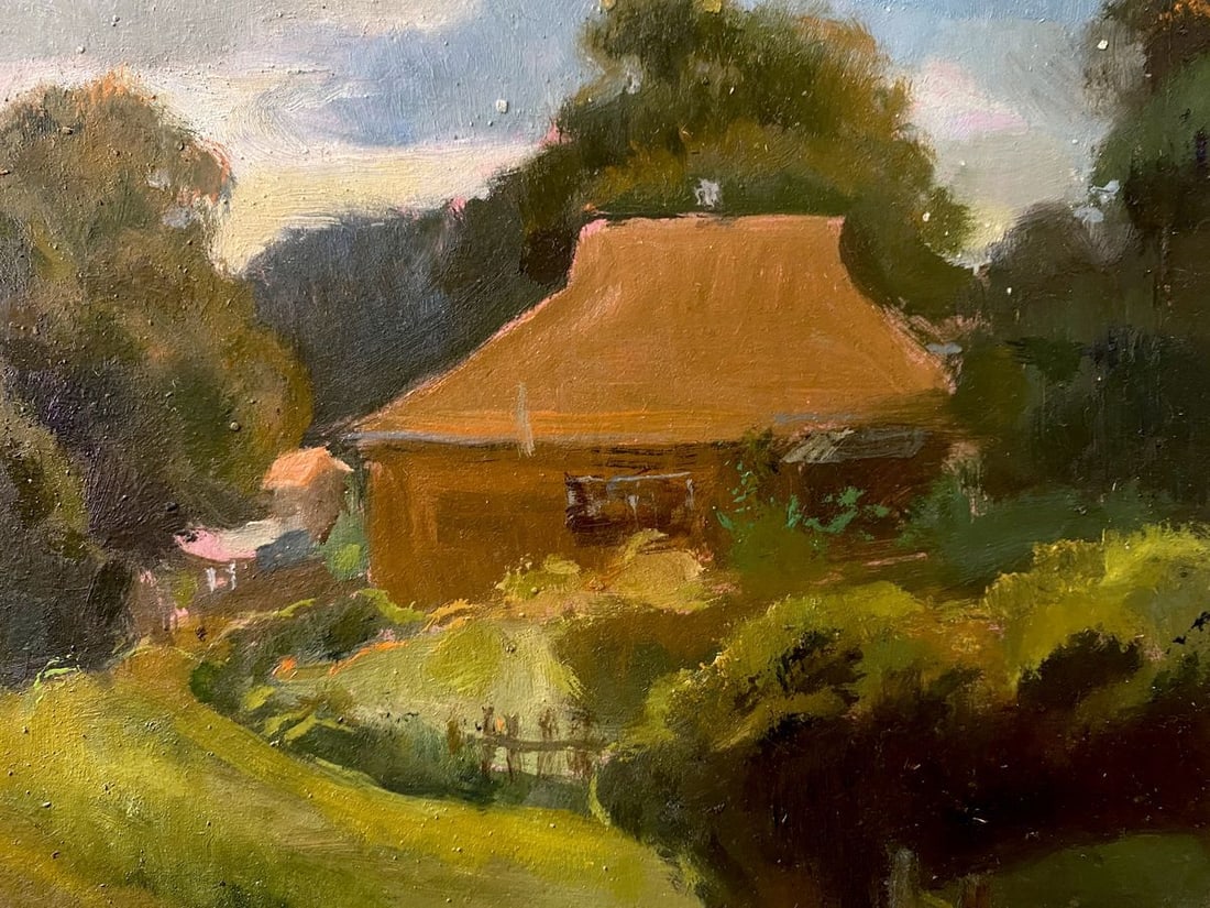 Oil painting Before the rain Litvinov Oleg Arkad'yevich - 2