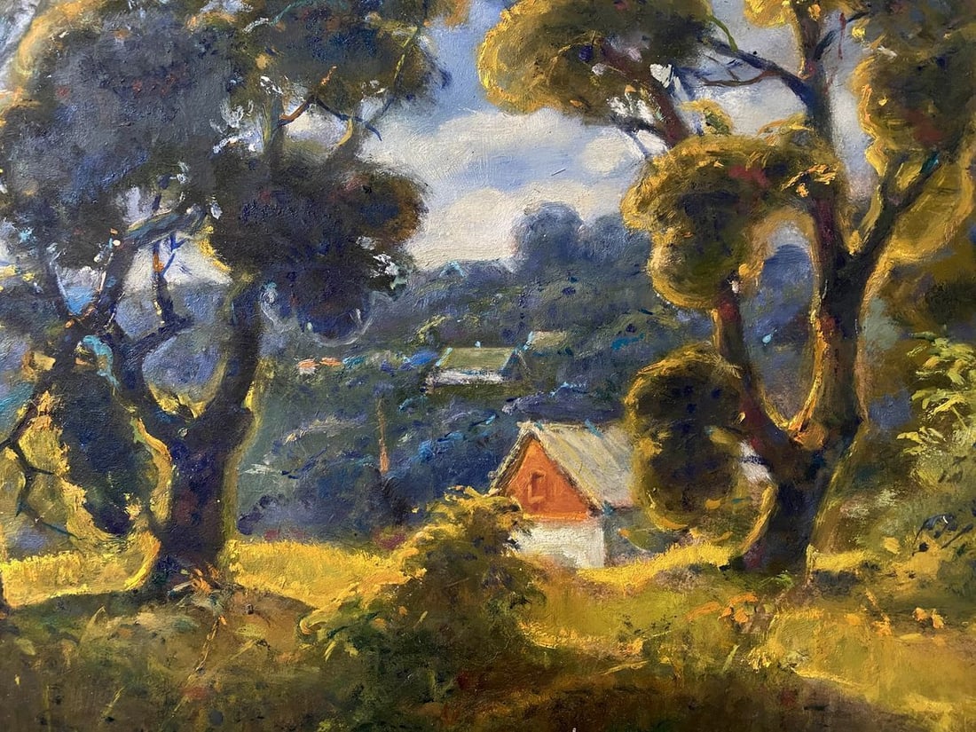 Oil painting After the rain Litvinov Oleg Arkad'yevich - 2