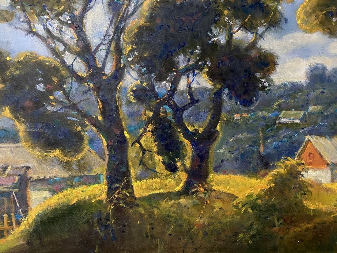 Oil painting After the rain Litvinov Oleg Arkad'yevich - 4