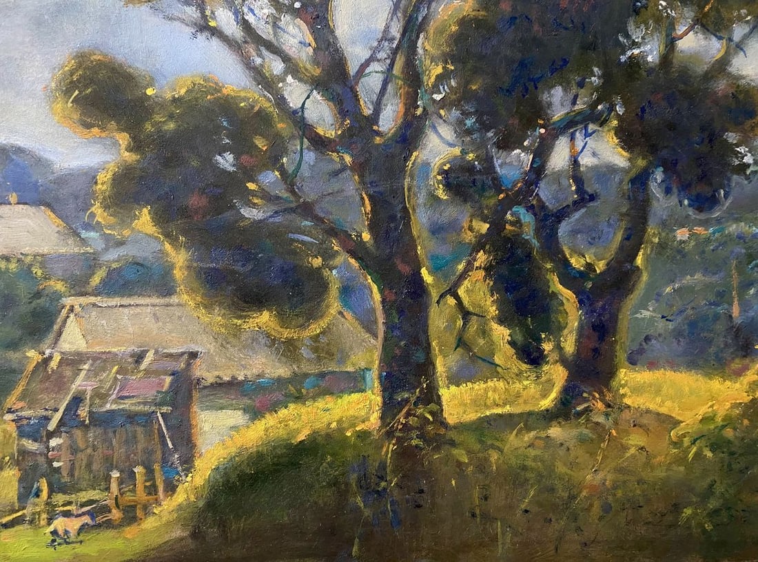 Oil painting After the rain Litvinov Oleg Arkad'yevich - 5