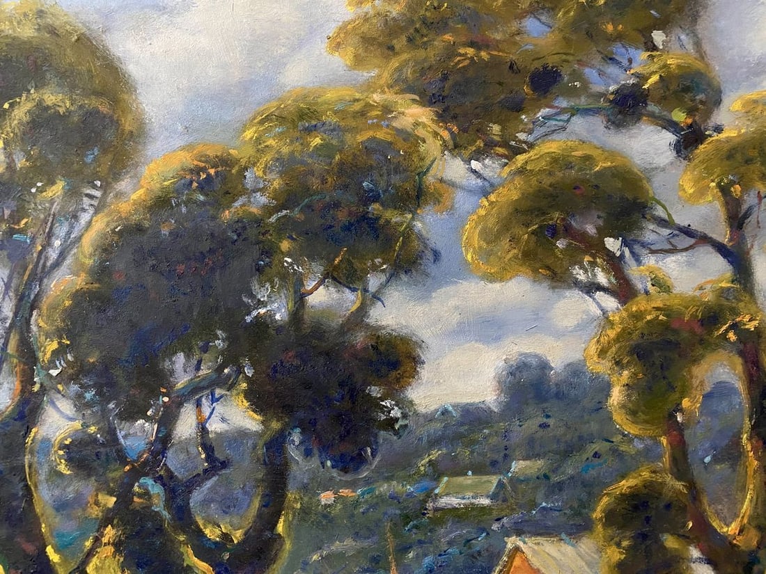 Oil painting After the rain Litvinov Oleg Arkad'yevich - 7