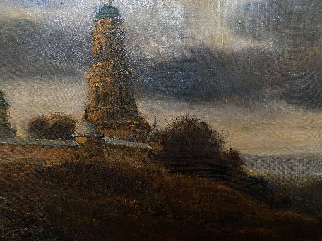 Oil, painting Before the rain Litvinov Oleg Arkad'yevich - 4