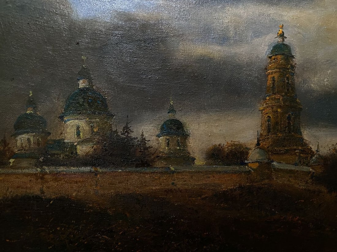 Oil, painting Before the rain Litvinov Oleg Arkad'yevich - 5