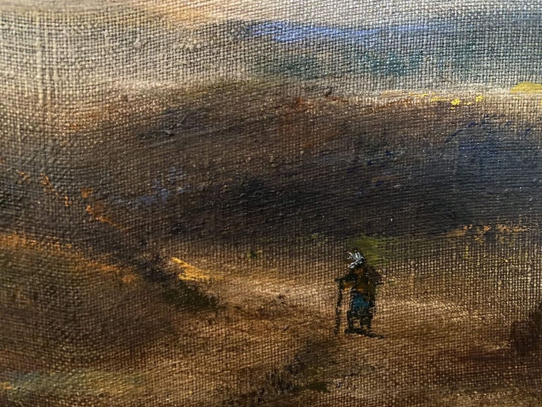 Oil, painting Before the rain Litvinov Oleg Arkad'yevich - 6