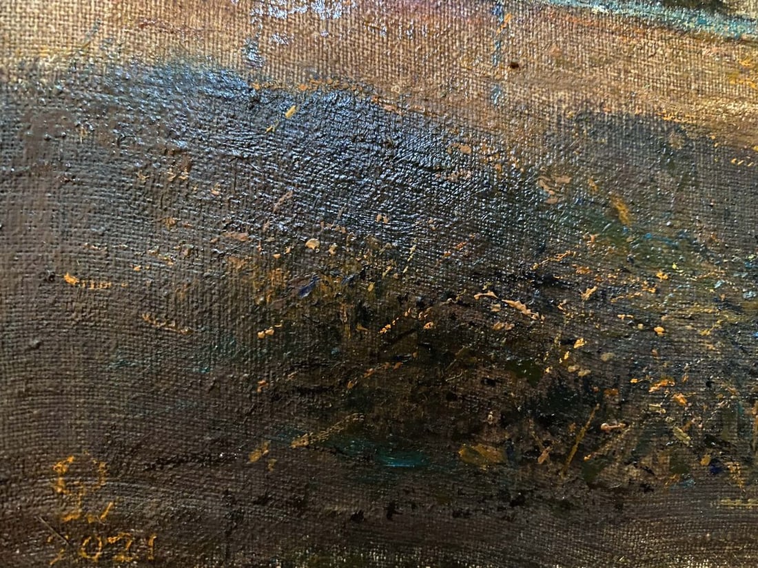 Oil, painting Before the rain Litvinov Oleg Arkad'yevich - 7