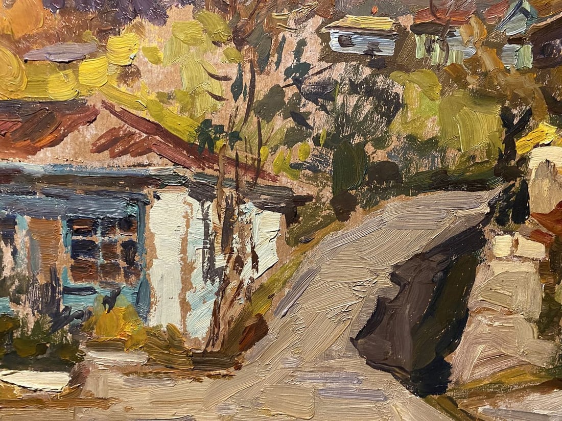 Oil painting Street in Bakhchisarai Mikhail Kobylenkov - 3