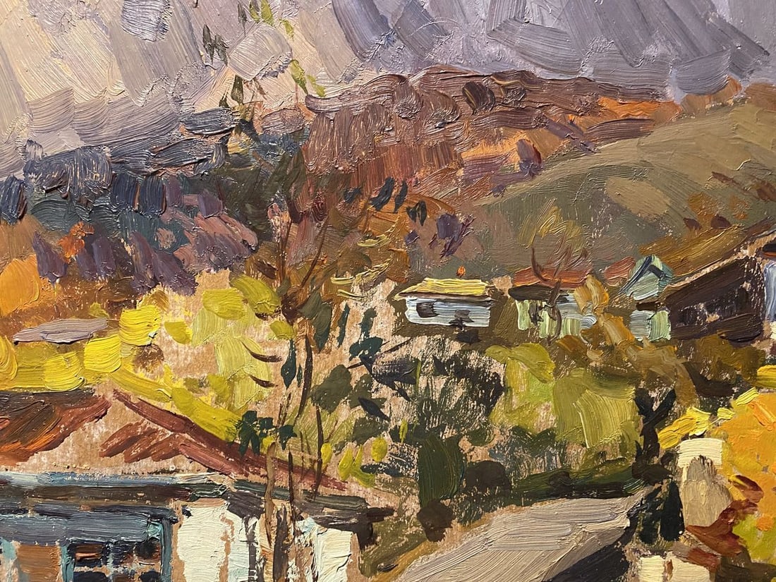 Oil painting Street in Bakhchisarai Mikhail Kobylenkov - 4