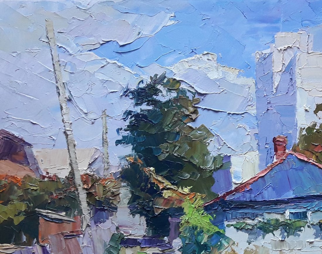 Oil painting August day Serdyuk Boris Petrovich - 2