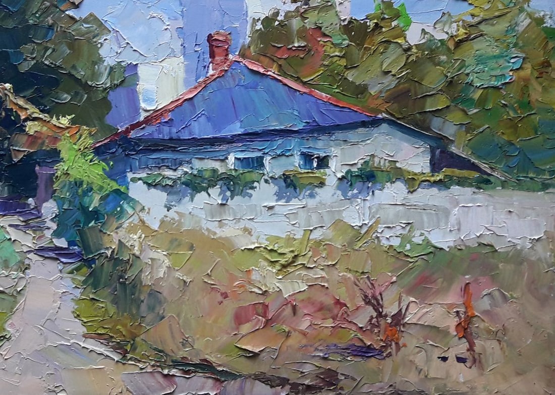 Oil painting August day Serdyuk Boris Petrovich - 5