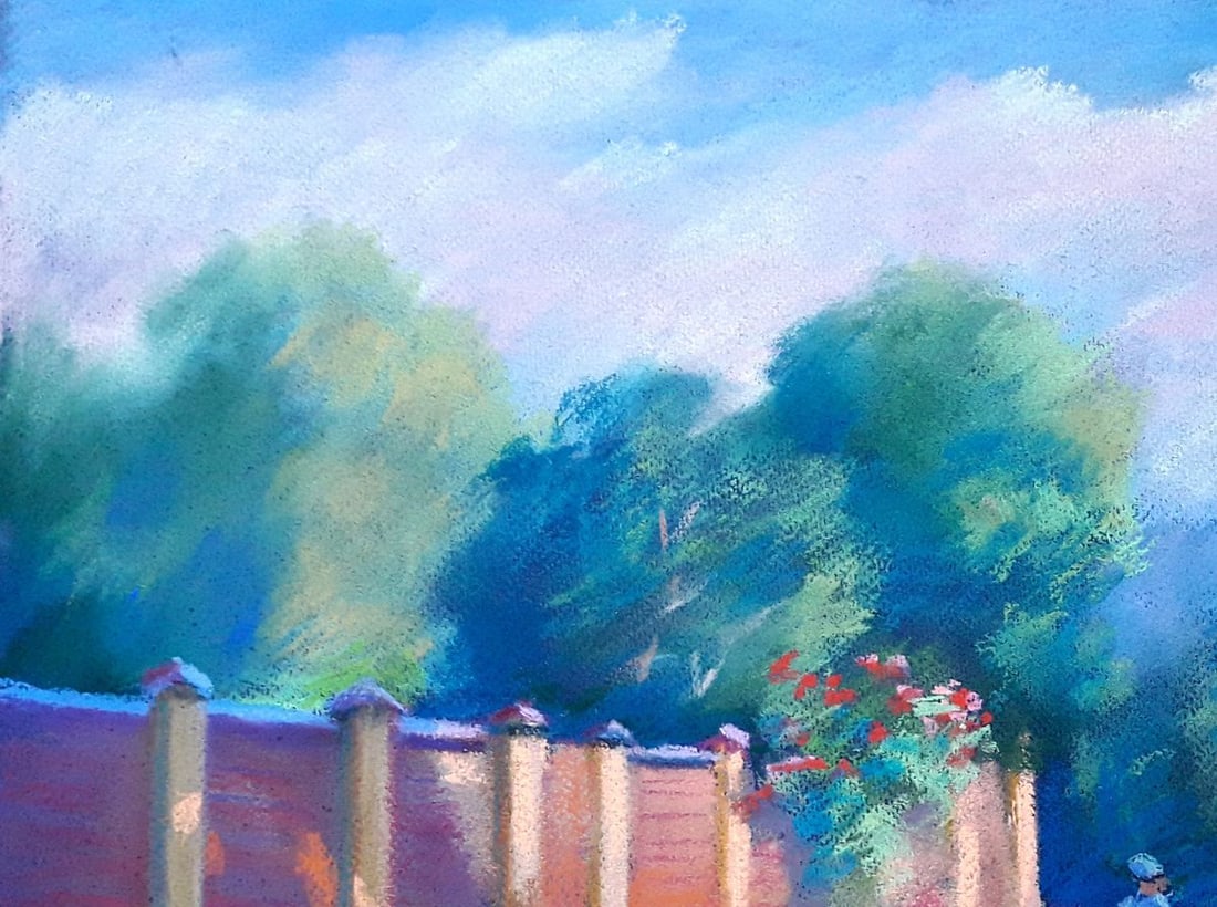 Pastel painting Summer day Serdyuk Boris Petrovich - 2
