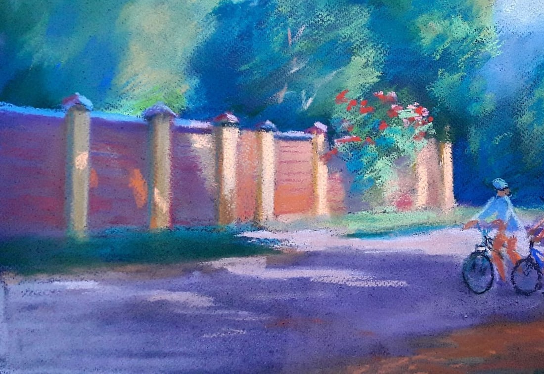 Pastel painting Summer day Serdyuk Boris Petrovich - 4