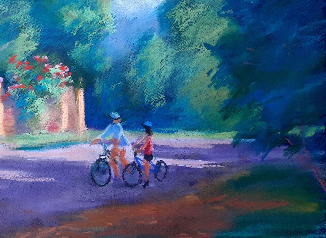 Pastel painting Summer day Serdyuk Boris Petrovich - 5