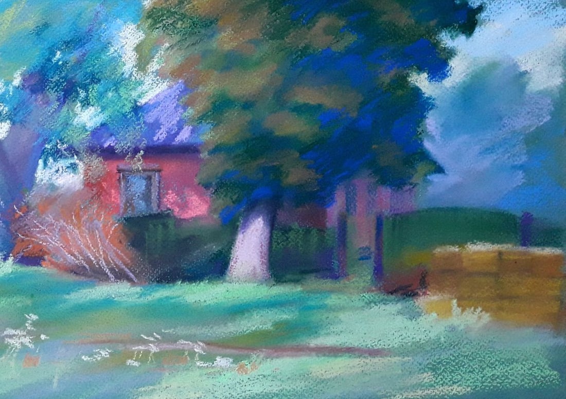 Pastel painting Sun glare Serdyuk Boris Petrovich - 5