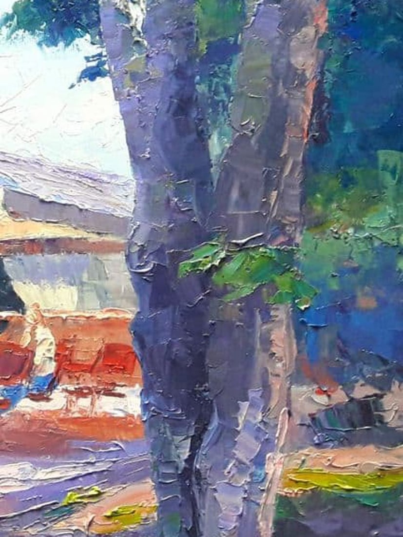 Oil painting Caravan Cafe Serdyuk Boris Petrovich - 10