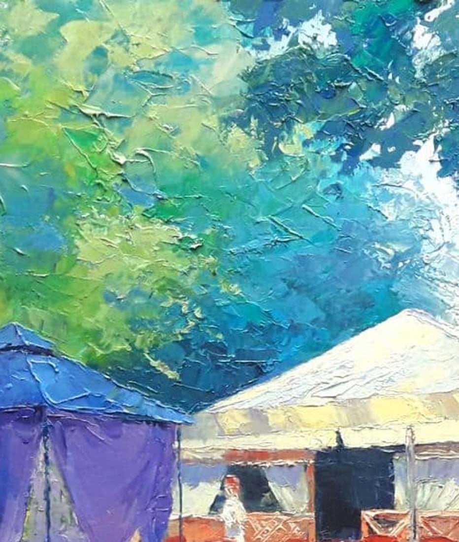 Oil painting Caravan Cafe Serdyuk Boris Petrovich - 3