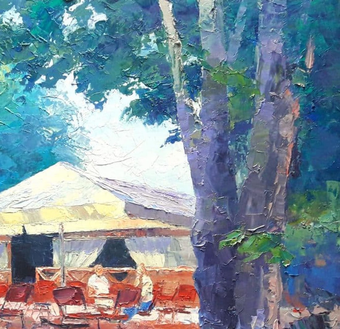 Oil painting Caravan Cafe Serdyuk Boris Petrovich - 5