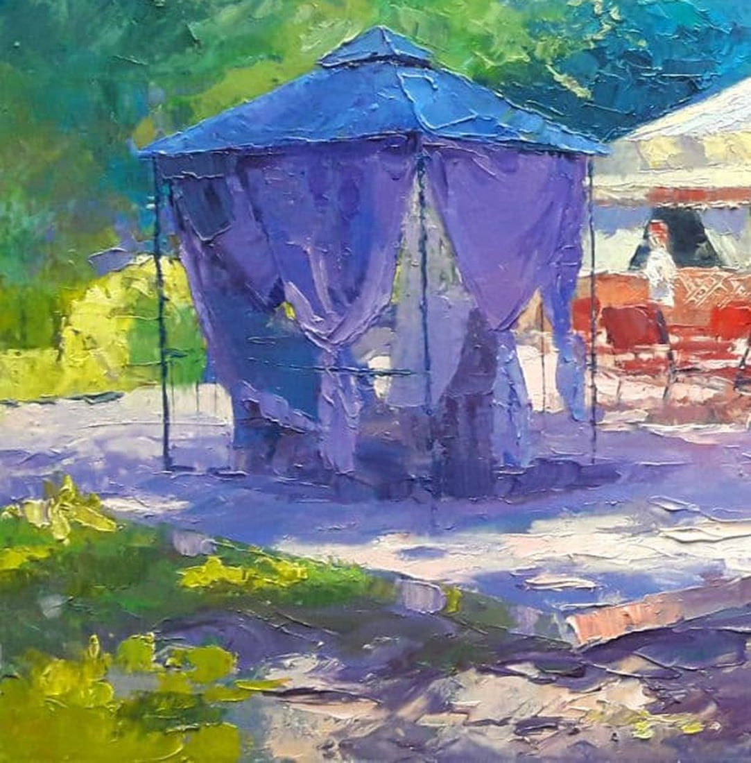 Oil painting Caravan Cafe Serdyuk Boris Petrovich - 6