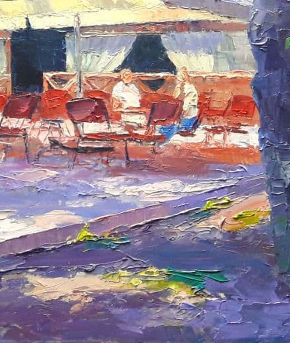 Oil painting Caravan Cafe Serdyuk Boris Petrovich - 8
